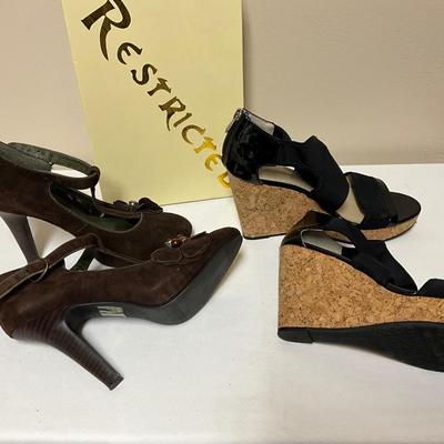 Restricted and Adrienne Vittadini Heels, size 9