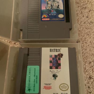 Vintage used Nintendo games