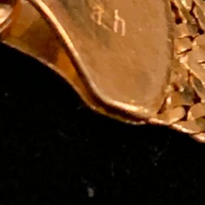 Beautiful 18k Yellow Gold 7” Bracelet - 7.5 grams