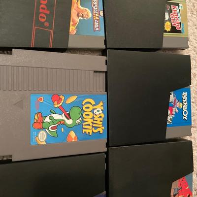 Vintage Nintendo games