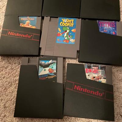 Vintage Nintendo games