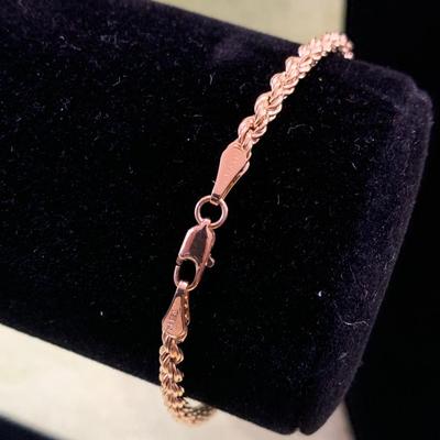 14k Yellow Gold Bracelet & Necklace