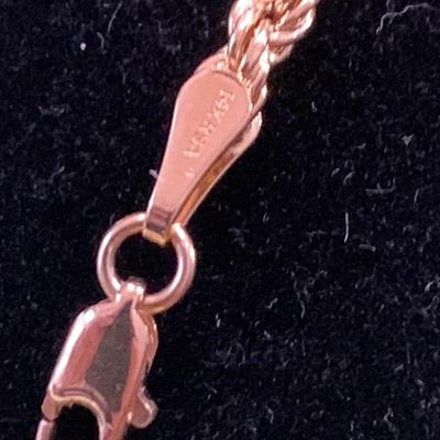 14k Yellow Gold Bracelet & Necklace