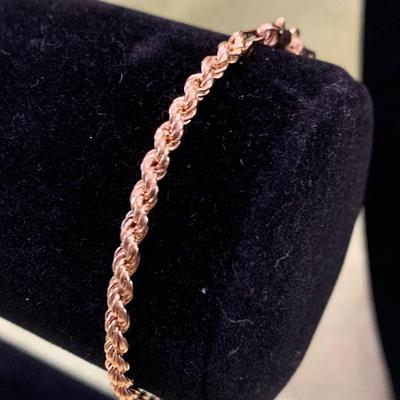 14k Yellow Gold Bracelet & Necklace