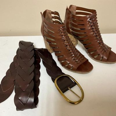 Ingigo rd size 8.5 and M/L 34/36in belt