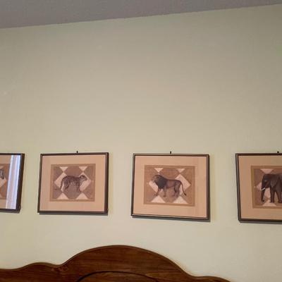 Jungle animal wall decor