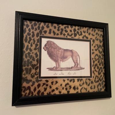 Jungle animal wall decor