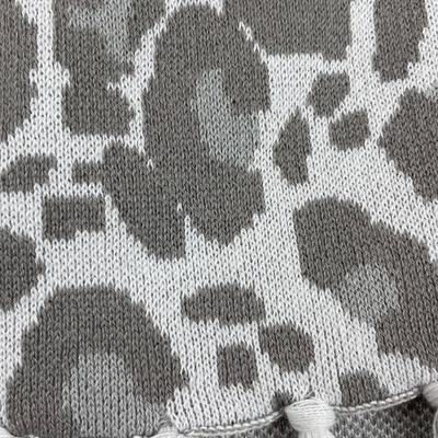 Cotton Throw Blanket with Acrylic Tray New