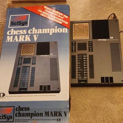 Vintage Scisys Chess Champion Mark V 1981 World Microcomputer Chess Championship