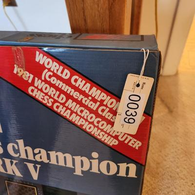 Vintage Scisys Chess Champion Mark V 1981 World Microcomputer Chess Championship
