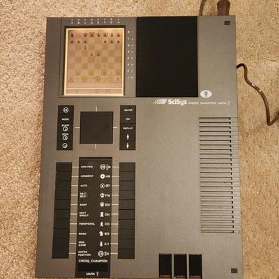 Vintage Scisys Chess Champion Mark V 1981 World Microcomputer Chess Championship