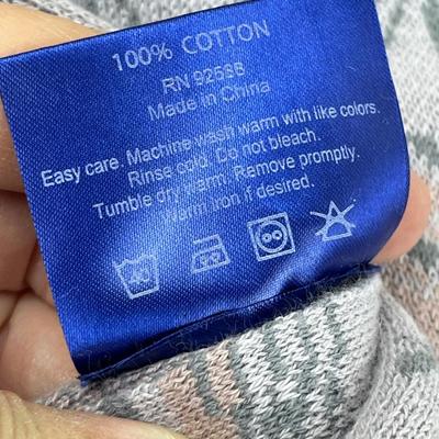 Cotton Throw Blanket Paisley with Acrylic Tray New