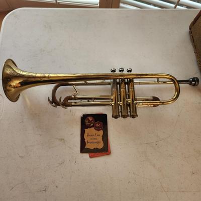 Pan American Elkhart Indiana Trumpet 194984