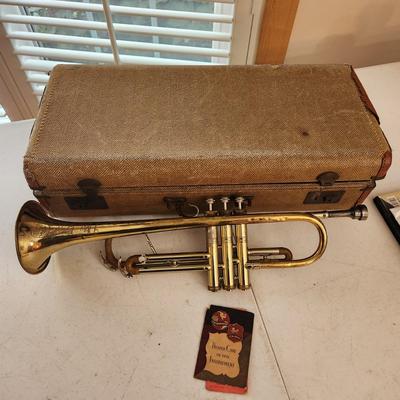 Pan American Elkhart Indiana Trumpet 194984