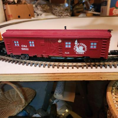 Pennsylvania Railroad 5446 locomotive and Cars