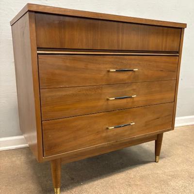 Sale Photo Thumbnail #33: This online auction features a wide variety of items including mid-century furniture, power tools, Craftsman tool chest, Bernhardt leather chair, Celestron telescope, sports memorabilia, Colt replica revolvers, kitchen cookware, Warther cutlery, Univega b