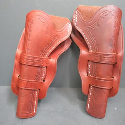 Sale Photo Thumbnail #41: This online auction features a wide variety of items including mid-century furniture, power tools, Craftsman tool chest, Bernhardt leather chair, Celestron telescope, sports memorabilia, Colt replica revolvers, kitchen cookware, Warther cutlery, Univega b
