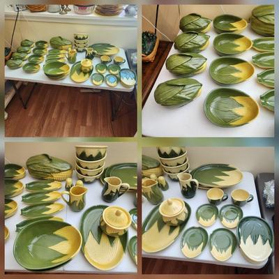 Large Collection of Shawnee USA Oven Proof Cornware Corn