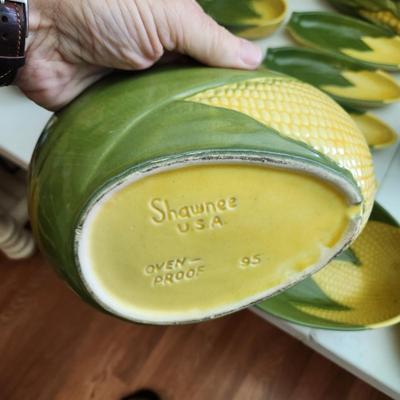 Large Collection of Shawnee USA Oven Proof Cornware Corn