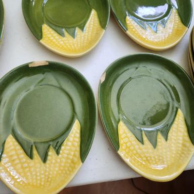 Large Collection of Shawnee USA Oven Proof Cornware Corn