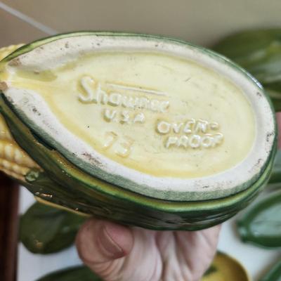 Large Collection of Shawnee USA Oven Proof Cornware Corn