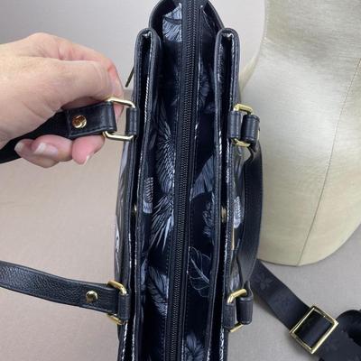 Anuschka Wanderlust Handbag Jungle Macaws NWOT