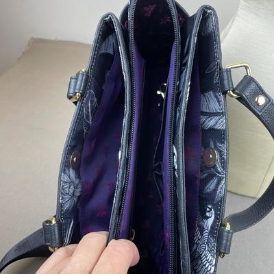 Anuschka Wanderlust Handbag Jungle Macaws NWOT