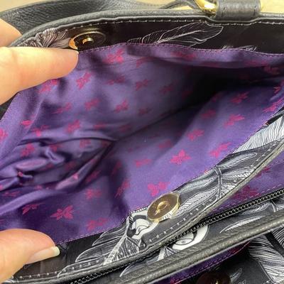 Anuschka Wanderlust Handbag Jungle Macaws NWOT