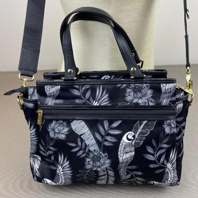 Anuschka Wanderlust Handbag Jungle Macaws NWOT