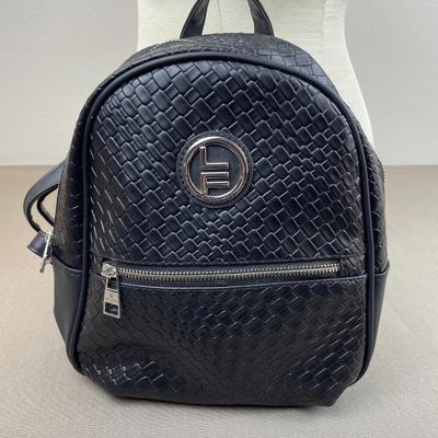 London Fog Black Backpack NWT
