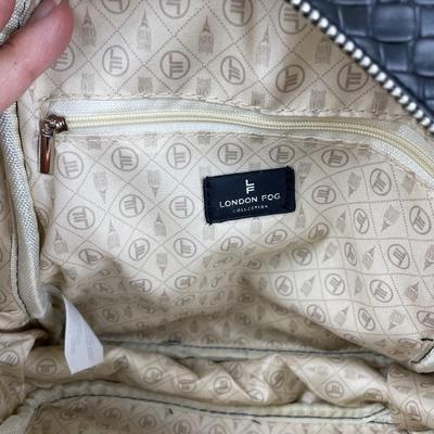 London Fog Black Backpack NWT