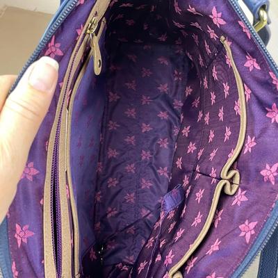 Anuschka Hand-painted Leather Elephant Tote New!