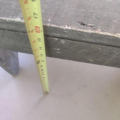 Hand Crafted Solid Wood Sitting Bench