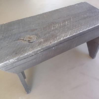 Hand Crafted Solid Wood Sitting Bench
