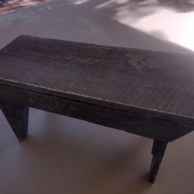 Hand Crafted Solid Wood Sitting Bench