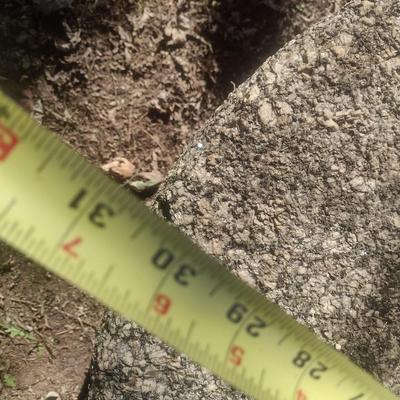 Large Antique Granite Grind or Mill Stone Choice A