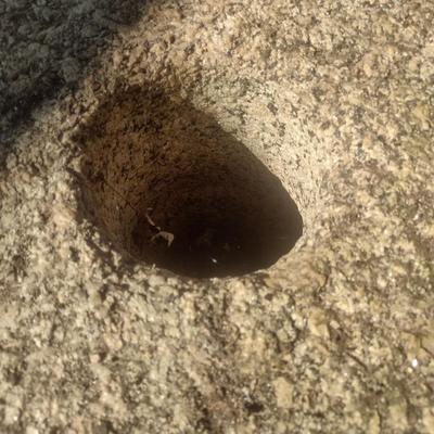 Large Antique Granite Grind or Mill Stone Choice A