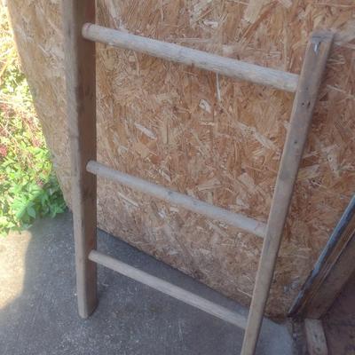 Vintage Wood Loft Ladder