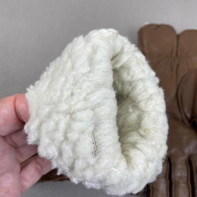 Vintage Leather Gloves Fownes Size Large