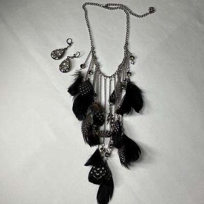 Feathered Necklace and PE