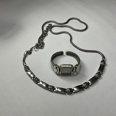 Chico watch and retired Brighton Tribeca silver Bar Link Nk