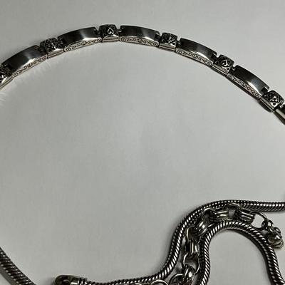 Chico watch and retired Brighton Tribeca silver Bar Link Nk