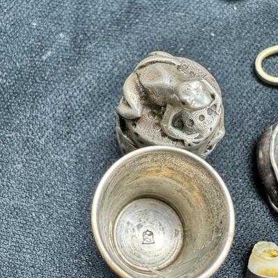 Victorian stick pins Vintage Costume Jewelry Sterling