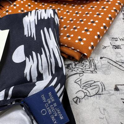 Silk Scarves and bandanas