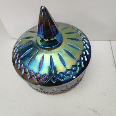 Lot of Vintage Carnival Glass some Fenton Glassware