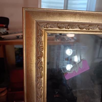 LARGE WOODEN EASEL WITH FRAME
