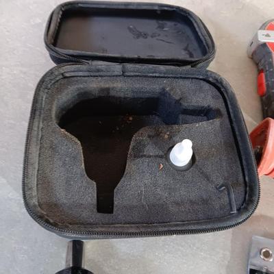 RIDGID AIR PALM NAILER, LASER LEVELS AND MORE