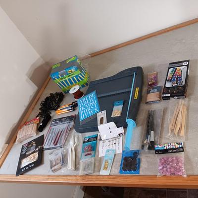 PAPER CUTTER AND ART & CRAFT SUPPLIES