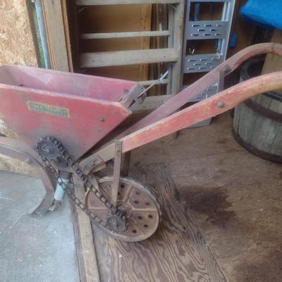 Antique Coleman of Charlotte, NC Horse Drawn Fertilizer Spreader Choice A