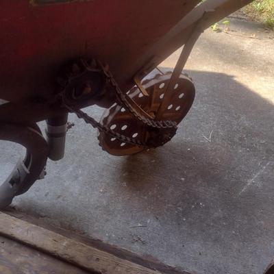 Antique Coleman of Charlotte, NC Horse Drawn Fertilizer Spreader Choice A